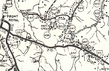 VA 55 (1958 Warren County)