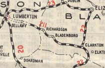 1924 official map