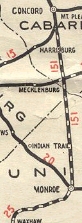1925 official map