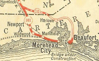 1926 official map