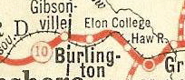 1926 official map