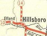 1926 official map