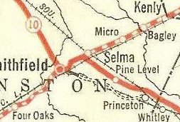 1926 official map