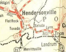1926 official map