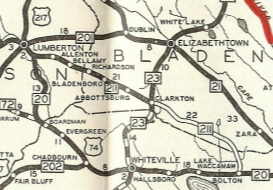 1930 official map