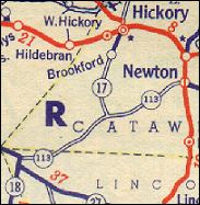 1933 official map