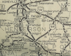 1933 official map