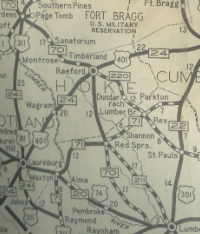 1933 official map