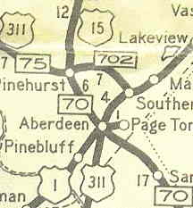 1933 official map