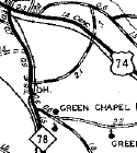 1936 Richmond County map