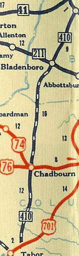 1939 official map