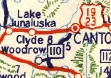 1940 official map