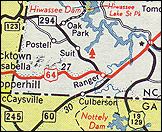 1949 General Drafting map
