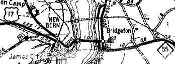 1949 Craven County Map