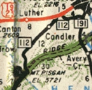 1960 official map