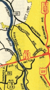 1960 official map