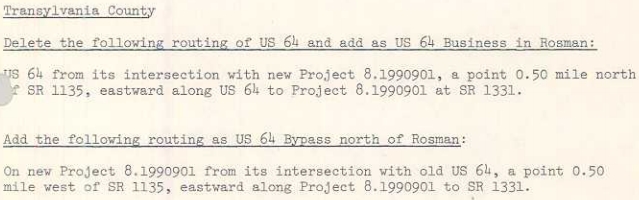 July 1979 NCDOT document