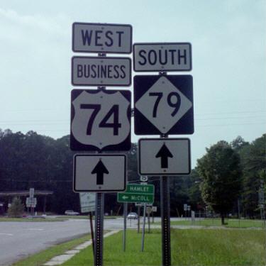 US 74 Business