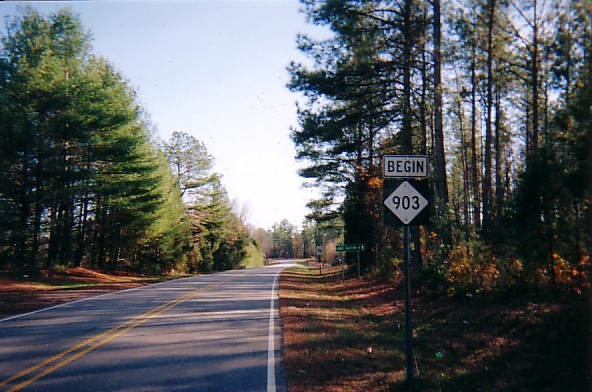 NC 903 Northern End