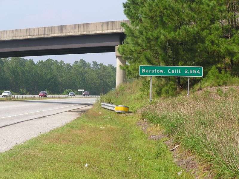 barstow sign