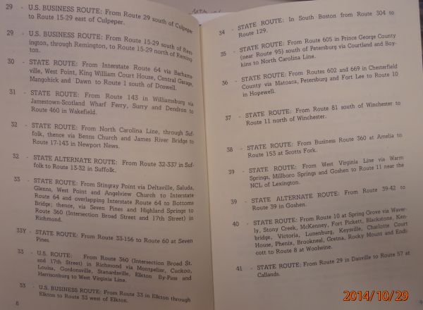 1979 route log
