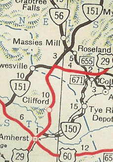 1947 official map