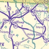 1939 official map