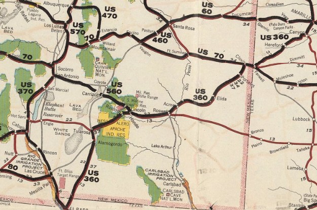 1926 AASHO map