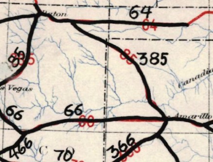 1926 AASHO map