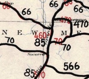 1926 AASHO map